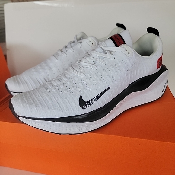 Nike ReactX Infinity Run 4 'White Light Crimson DR2665-100 Women's Shoes New - Picture 12 of 15